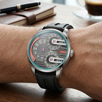 OEM Maßgefertigte Eigene Marke Logo Luxus Côtes de Genève Design Automatische NH38 Modifikation Mechanische Skelett-Uhr Hersteller
