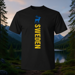 เสื้อยืดวินเทจลายธงชาติสวีเดน ประเภทสินค้าส่งเสริมการขาย - Product Image 3