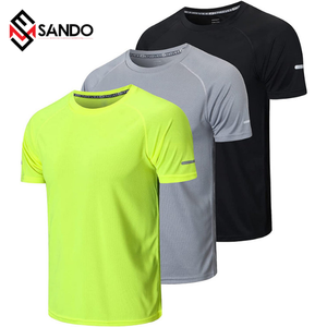 Wholesale Best Price Breathable Quick-Dry Stretchable Men's Gym T-<b>Shirt</b> <b>Moisture</b> <b>Wicking</b> Activewear Tank Tops for Fitness - Product Image 2