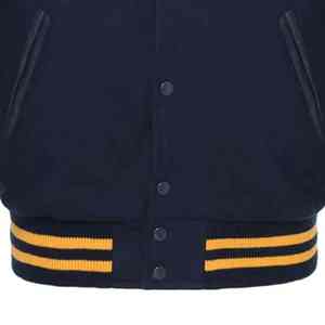 Veste universitaire avec logos personnalisables, design en mélange de coton de qualité supérieure, idéale pour les équipes sportives et la mode universitaire - Product Image 4