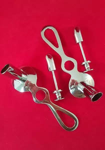Juego de Espéculos Anales Rectales Chelsea Eaton, 2 Piezas (Pequeño/Grande), Acero Inoxidable de Alta Calidad, Manual, Certificado CE Clase II, OBGYN - Product Image 6