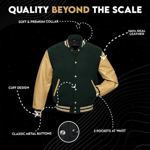 Veste universitaire classique en cuir de laine unisexe couleurs personnalisées tailles plus coton imperméable pour les détaillants acheteurs en gros - Product Image 5