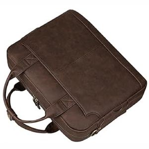 Meilleure vente Sac de bureau en cuir véritable pour hommes Sac en cuir professionnel OEM de haute qualité avec logo personnalisé - Product Image 3