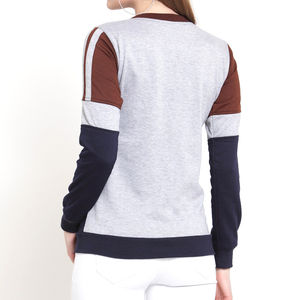 Sudaderas de invierno para mujer de nueva calidad 100% algodón transpirable servicio OEM colores personalizados estilo informal - Product Image 3