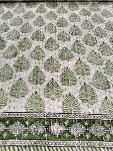 Meilleur prix coton nettoyé à sec réversible Handblock imprimé bébé Kantha couette à l'achat en gros - Product Image 4