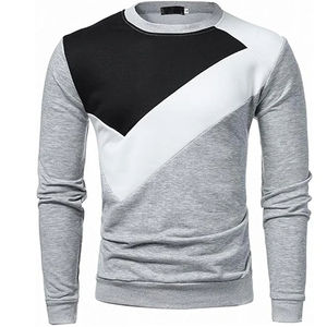 Sweat-shirt décontracté pour hommes pull à manches longues Streetwear col rond sweat à capuche en polaire unie pour l'automne hiver vêtements chauds - Product Image 4