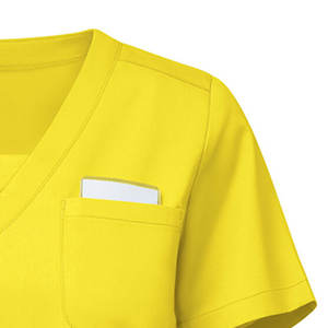 Tenues médicales personnalisées en toile coupe ajustée, respirantes et à séchage rapide, unisexe, pour infirmières - Product Image 5