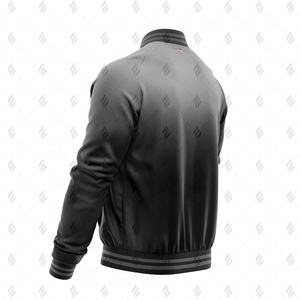 Veste universitaire pour hommes en gros, collection hiver décontractée, polaire polyester premium, coupe-vent, fermeture éclair, veste de haute qualité - Product Image 5