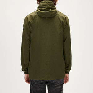 Precio bajo 2025, venta al por mayor, chaqueta de béisbol, chaqueta cortavientos personalizada de secado rápido, chaquetas impermeables de talla grande para hombre, servicio OEM - Product Image 5