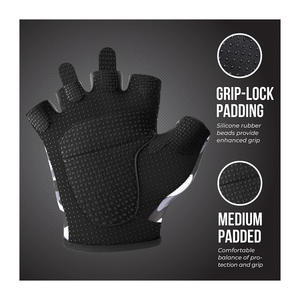 Guantes de ciclismo para hombre y mujer, manoplas de moda personalizadas para entrenamiento en gimnasio, ejercicio al aire libre, Deportes, Fitness - Product Image 2