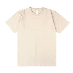 Camiseta Lisa de Manga Corta con Cuello Redondo 100% Algodón para Hombre, Tejido de Punto de Alta Calidad, Logotipo Personalizado Impreso con Método Digital - Product Image 4