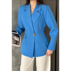 <span class=keywords><strong>Blazer</strong></span> ajusté bleu ciel - BLEU CIEL - Product Image 4