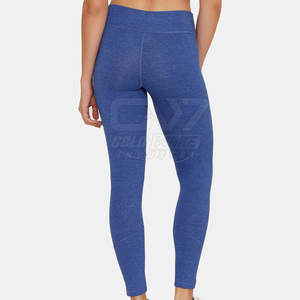 Mallas de yoga con cintura elástica y estampado personalizado, mallas de yoga con cintura elástica para mujer, mallas de yoga con cintura elástica para gimnasio - Product Image 4