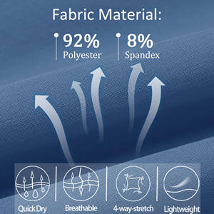 Pantalon de survêtement pour homme, anti-plis, tendance, décontracté, avec poches, en coton tricoté teint uni, design personnalisé 2026 - Product Image 4