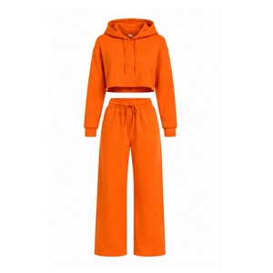 Conjunto Deportivo de Sudadera Corta con Capucha y Pantalones Jogger para Mujer, Ropa Deportiva para Correr, Entrenamiento, Gimnasio, Moda Deportiva - Product Image 6