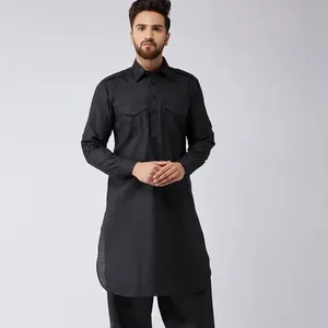FULPARI Best Selling pathani With Bottom with cotton fabric Stitched men's Festive Kurta Traditional men's wear