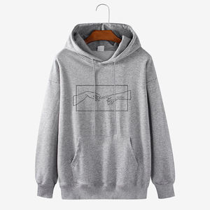 Sudadera con capucha de lana para hombre de la mejor fabricación 2024 logotipo personalizado impreso alta calidad precio bajo Sudadera con capucha en relieve - Product Image 1