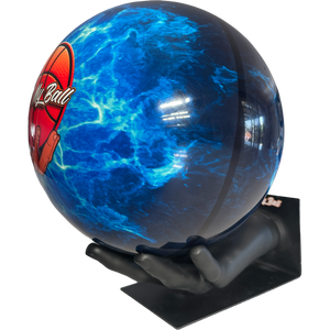 Support de boule de bowling en plastique Hold My Ball avec support en bois, capacité de 7 kg, disponible en noir/blanc/or pour ensemble de bowling - Product Image 5