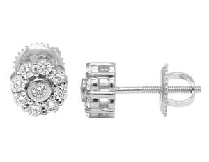 ต่างหูสตั๊ดพรีเมี่ยมพร้อมเพชรสำหรับปลูกในห้องแล็บคลาสสิก10K ชุบทองดีไซน์สำหรับผู้หญิงของขวัญวันครบรอบงานหมั้น - Product Image 3