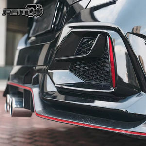 Kit de conversion de carrosserie large FEITUO - Mise à niveau pour <span class=keywords><strong>Honda</strong></span> <span class=keywords><strong>Civic</strong></span> FC1 FK7 (2016-2020) au style FK8 <span class=keywords><strong>Type</strong></span>-<span class=keywords><strong>R</strong></span> Modification extérieure - Product Image 6