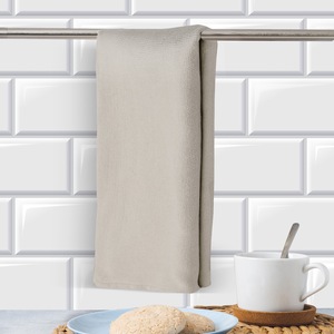 Juego de toallas de rizo de una cara de algodón 100%, plato de bambú tejido a cuadros de diseño personalizado para uso comercial doméstico para toallas de cocina - Product Image 4