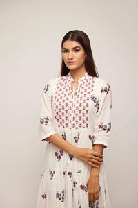 Anar kurta Palazzo ชุดผ้าไหมแฟชั่นอินเดียสำหรับผู้หญิงและผู้หญิงส่งตรงจากผู้ผลิต - Product Image 5