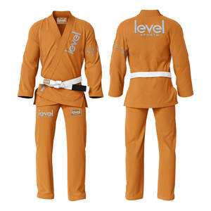 Personalizado Jiu Jitsu Kimono Set OEM artes marciales uniforme 100% algodón BJJ Gi para entrenamiento MMA precios competitivos al por mayor 10 juegos - Product Image 3