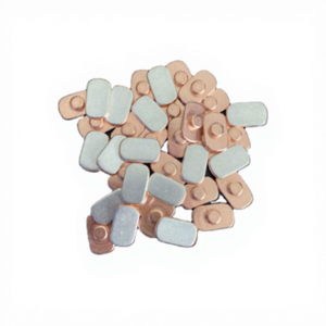 Rivet carré bimétallique en cuivre pur et laiton - Product Image 1
