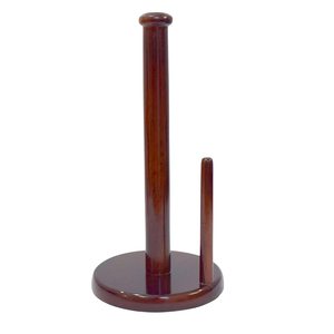 Soporte de rollo de papel de cocina de madera de moda precio al por mayor servilletero para inodoro y caja de barra almacenamiento embalado - Product Image 1