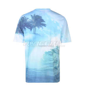 Camisetas Sublimadas con Diseño Natural Personalizado, Camisetas de Manga Corta de Algodón y Poliéster, Proveedor de Ropa de Moda, Camisetas con Gráficos al por Mayor - Product Image 2