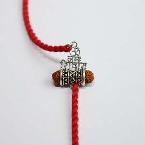 จี้เงินแท้ 925 รักี พร้อมคำอธิษฐานโอม นะมะ ศิวะ  สไตล์โบฮีเมียน  จี้ทองเหลืองชุบทอง  ของขวัญสำหรับชาวฮินดู - Product Image 2