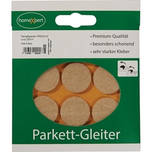 25mm Premium Natural Round Felt Rug <b>Pad</b> with Self-Adhesive for Parquet Floors - Product Image 1
