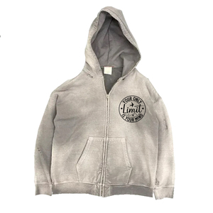 Hot Selling Heavyweight Acid Washed Hoodies with Customized Logo Design Streetwear Zipper up for Winter - Product Image 1