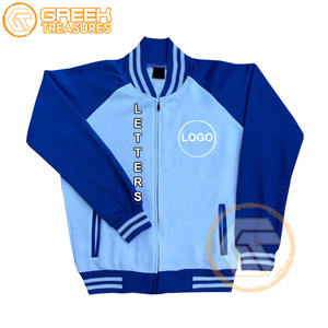 Phi personnalisé Beta Sigma veste universitaire pour hommes coton polaire brodé haute respirant vêtements grecs XL tissu de gros - Product Image 4