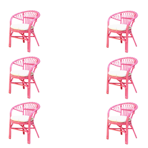 Sillón Santona Diseño elegante Sillón moderno de ratán cómodo y elegante para hotel Silla de ratán tejida a mano duradera - Product Image 1