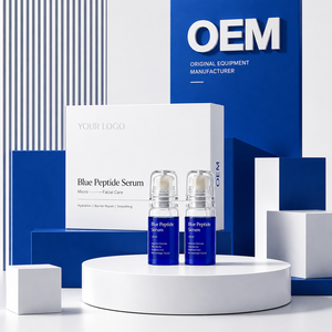 Suero para el Cuidado de la Piel con Péptidos de Cobre Azul OEM, Empaque Personalizado al por Mayor, Esencia Facial, Proveedor de Marca Privada - Product Image 3