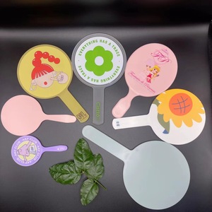 3X Magnification Round Handheld <b>Mirror</b>-Portable Pocket Compact <b>Makeup</b> <b>Mirror</b> <b>for</b> Students Dormitory Gift - Product Image 1
