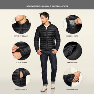 Chaqueta de Lona con Capucha y Logotipo Personalizado para Hombre, Impermeable, Transpirable, de Invierno, para Exteriores, de Poliéster - Product Image 6