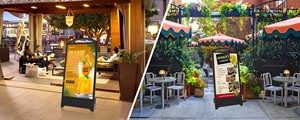 Affichage numérique extérieur 32 pouces CMS IP65 étanche 2000 nits alimenté par batterie Android sur roues pour usage commercial en rue - Product Image 6
