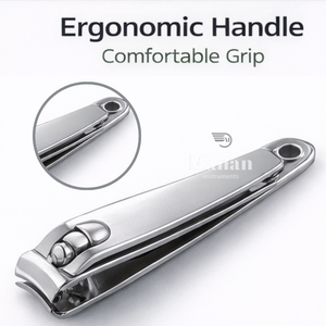 Coupe-ongles professionnel en acier inoxydable de haute qualité, à ouverture large et courbée, pour manucure et pédicure - Product Image 3