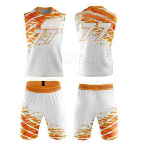 ชุดอเมริกันฟุตบอล 7v7 ระบายอากาศได้ดี สำหรับทุกเพศ แบบไม่มีแขน - Product Image 5