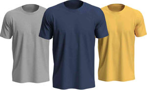 T-shirts décontractés pour hommes, vêtements de jogging, vêtements de course, t-shirts en coton pour hommes - Product Image 2