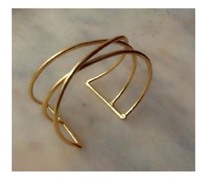 Bracelets en laiton de conception morden de qualité chaude pour les bijoux de mode de femmes disponibles au prix d'exportation de l'Inde GC-BL-185 - Product Image 1