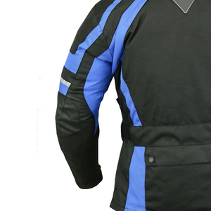 Men Hot Sale Cordura Material Blank Popular Motorcycle Biker Wear Oem Leather Jacket - Product Image 3