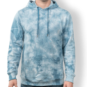 Sudadera con capucha Tie Dye para hombre, sudaderas con capucha de algodón orgánico para hombre, sudaderas con capucha personalizadas, sudadera sostenible para hombre al por mayor con capucha - Product Image 4