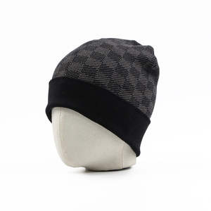 Nouvelle qualité OEM Service personnalisé bonnets en gros bonnet en tricot avec logo personnalisé adulte 100% acrylique bonnet chapeaux - Product Image 3