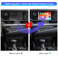 Kit d'interface de module décodeur sans fil Apple CarPlay et Android Auto pour Lexus ES250/250/300h NX200t RX350/450h UX200/200h