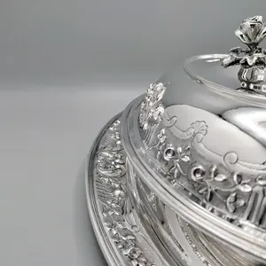 Casserole en acier inoxydable de qualité supérieure, durable et écologique avec couvercle |   Pour un usage domestique et commercial, design classique pour tous les types de cuisinières - Product Image 3