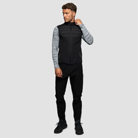 Gilet décontracté de haute qualité pour l'automne et l'hiver, sans manches, taille plus, veste épaisse et chaude, personnalisable, pour homme, coupe-vent