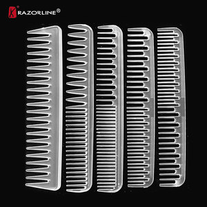 18Pcs Chuyên Nghiệp Cắt Tóc Lược Set-Chịu Nhiệt Thời Trang Salon Lược Trong Suốt PC Chất Liệu - Product Image 3